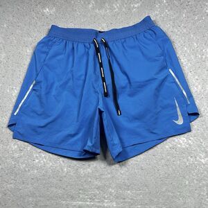 Nike Flex Stride Shorts Mens Size Small Blue  Running Shorts Lined Inseam 5 in
